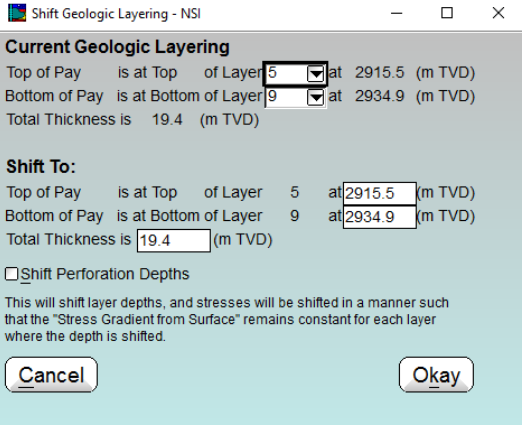 Shift Geologic Layering NSI